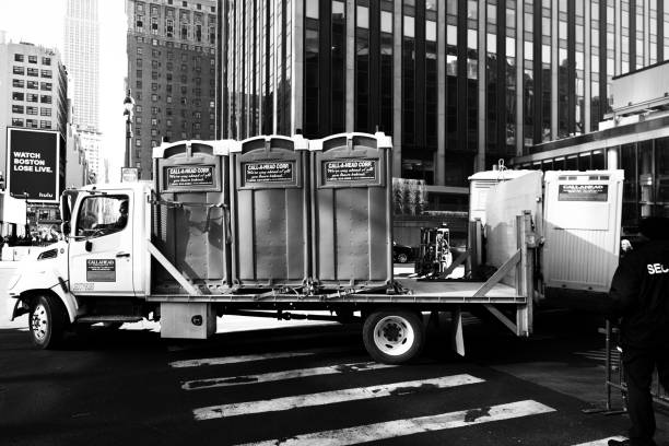 Porta potty delivery and setup in Bishop, TX
